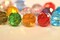 100pcs Austrian 10mm Faceted Loose Round Crystal Beads Crystal Clear Compatible